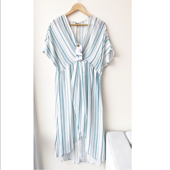 Show Me Your Mumu Get Twisted Striped Maxi Dress - Picture 4 of 13